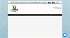 Desktop Screenshot of llandowcaravanpark.com