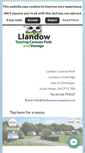 Mobile Screenshot of llandowcaravanpark.com